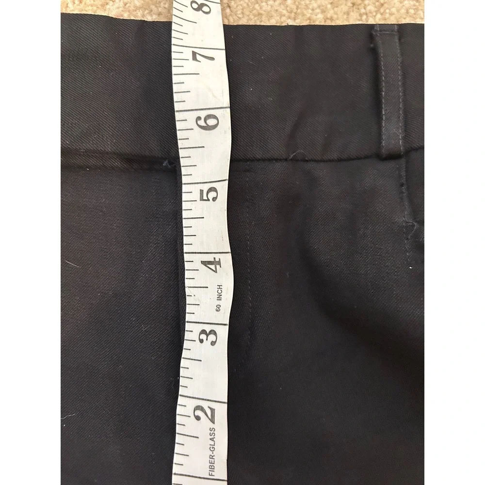Banana Republic Ryan Fit Straight Leg Trouser Women's Size 4 Black Classic Pants